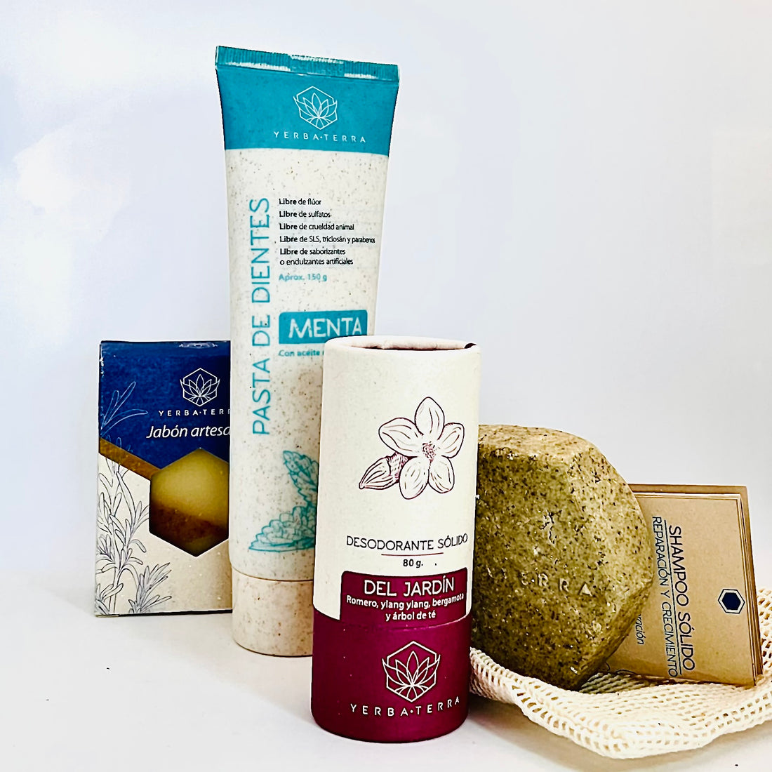Kit botánico de aseo personal